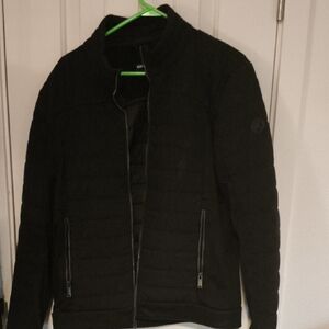 Karl Lagerfeld Men's Black Puffer Jacket